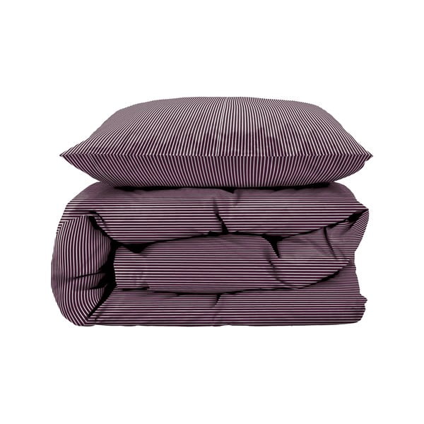 Fialové bavlnené obliečky na jednolôžko 140x200 cm Cheerful – Södahl-image-2