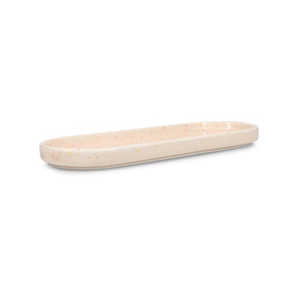 Servírovacia porcelánová tácka 10x28,5 cm Fika – ONA-image-2