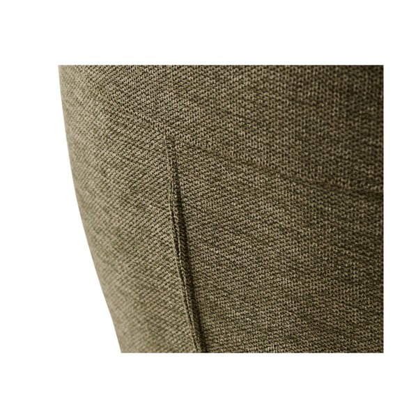 Zelené čalúnené jedálenské kreslo s podrúčkami Roxana – Unique Furniture-image-3