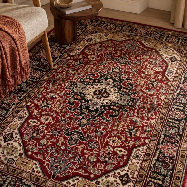 Červený koberec Nouristan Skazar Isfahan, 200 x 290 cm-image-1