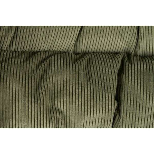 Zelené zamatové kreslo Vince – Dutchbone-image-1