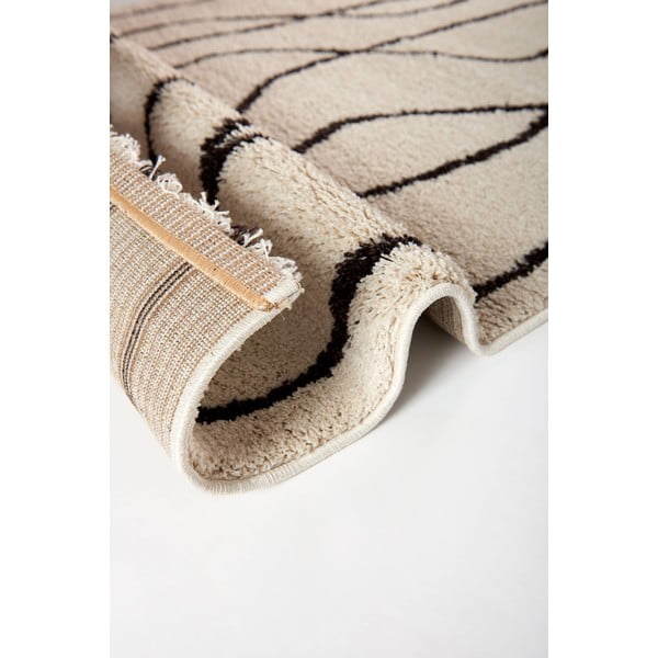 Biely/čierny koberec 160x230 cm Routa – Universal-image-1