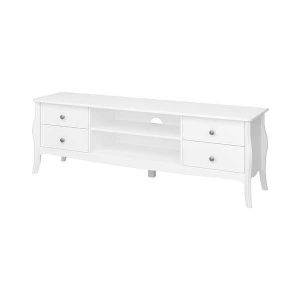 Biela TV komoda Steens Baroque, 52,6 × 160 cm-image-2