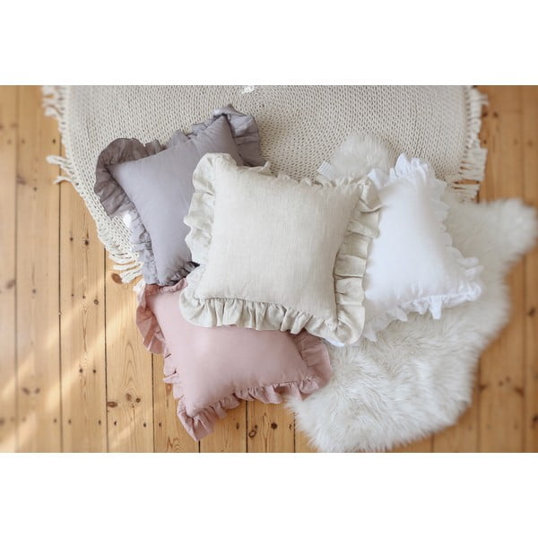 Detská obliečka na vankúš White Frill - Moi Mili-image-3