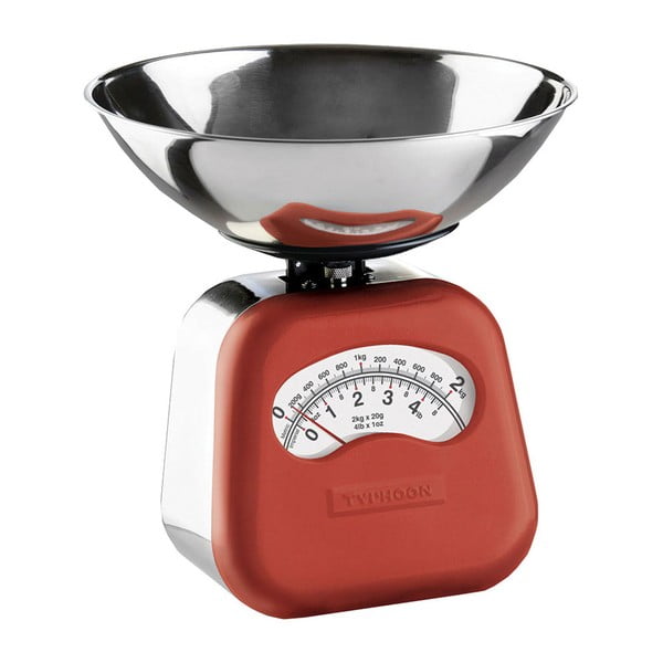 Kuchynská váha Novo Scales, červená