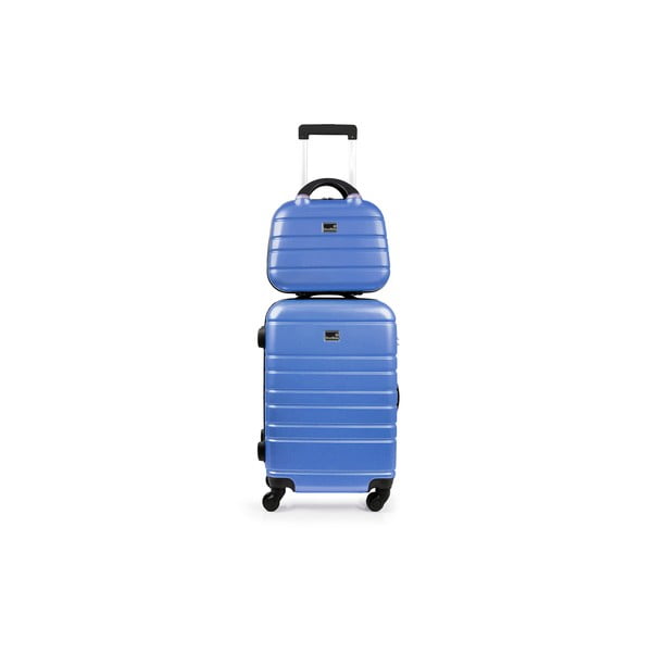 Kufor s príručnou batožinou Brand Developpement Vanity Case, modrý