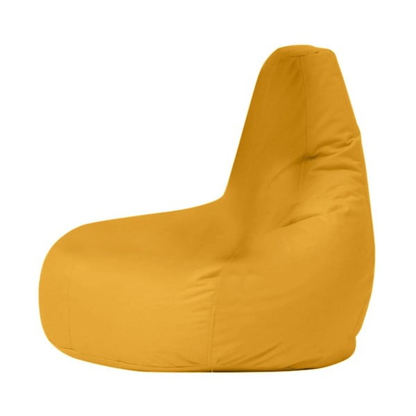 Žltý sedací vak Drop – Floriane Garden