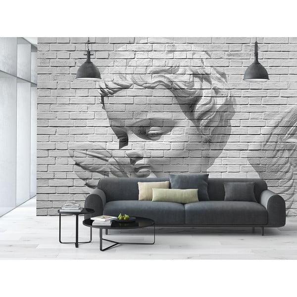 Veľkoformátová tapeta Angel Brick Wall, 366x254 cm