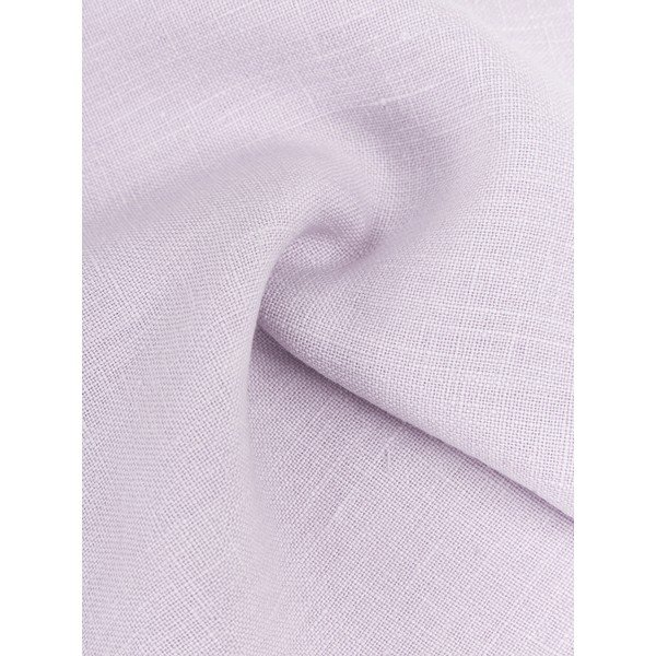 Ružová ľanová dekoratívna obliečka na vankúš Westwing Collection Luana, 50 x 50 cm-image-2