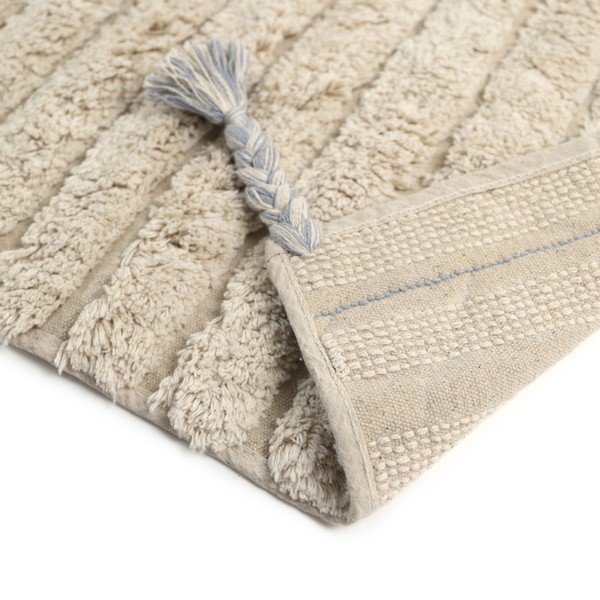 Modro-krémovobiely umývateľný koberec 100x150 cm Dalia – Nattiot-image-3