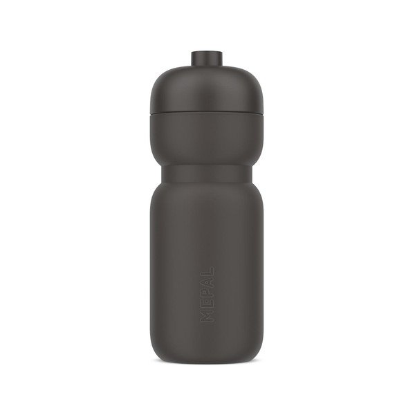 Antracitová plastová fľaša 600 ml Active – Mepal