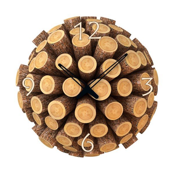 Samolepiace hodiny Pníky-image-1