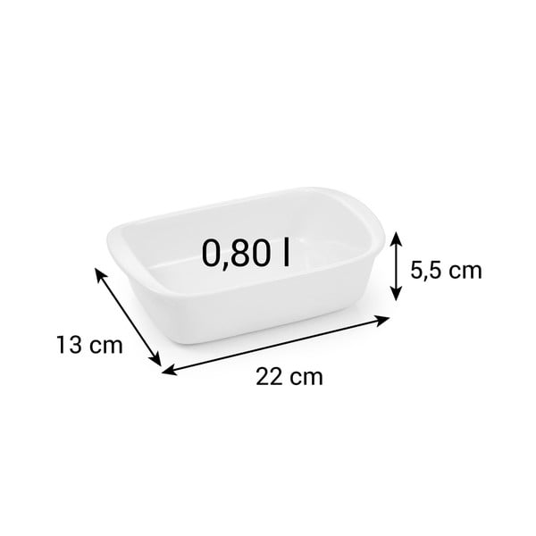 Miska na zapekanie z kameniny 13x22 cm Delícia – Tescoma-image-3