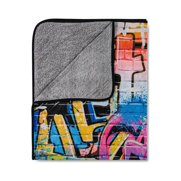 Prikrývka HIP Graffity Multi, 130 × 160 cm-image-2