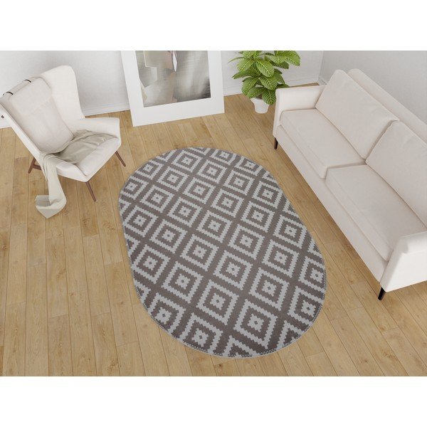 Svetlohnedý umývateľný koberec 160x230 cm – Vitaus-image-1