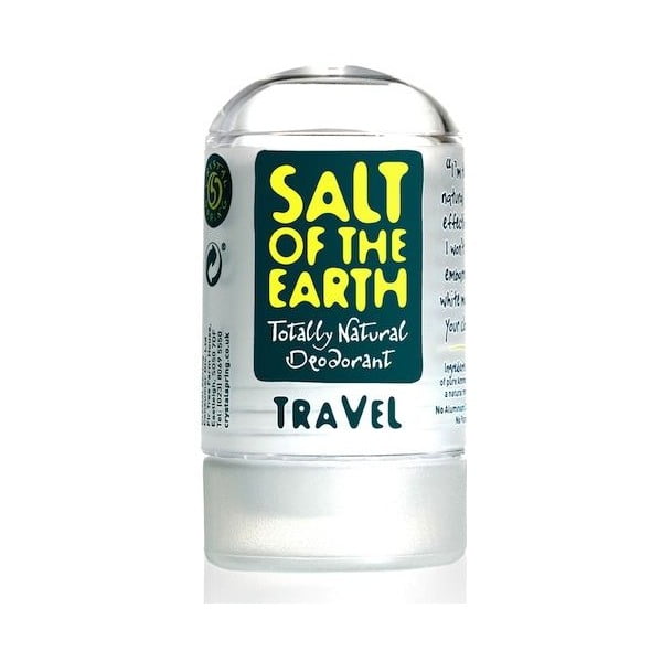 Cestovný tuhý kryštálový deodorant Salt of the Earth