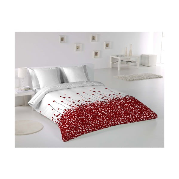 Obliečky Poppies Rojo, 140x200 cm