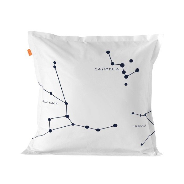 Bavlnená obliečka na vankúš Blanc Cosmos, 60 × 60 cm