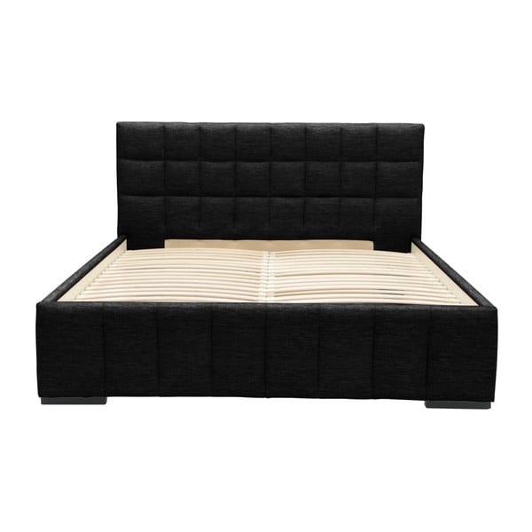 Čierna dvojlôžková posteľ Mazzini Beds Dream, 140 × 200 cm-image-2