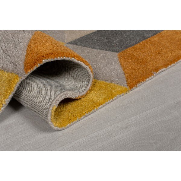Žltý koberec Flair Rugs Scope, 80 x 150 cm-image-2