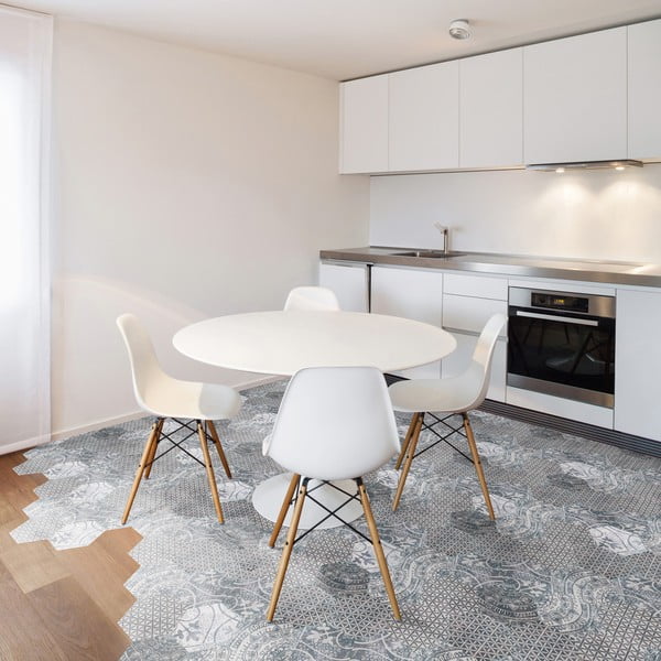 Súprava 10 samolepiek na podlahu Ambiance Quento, 40 × 90 cm-image-3