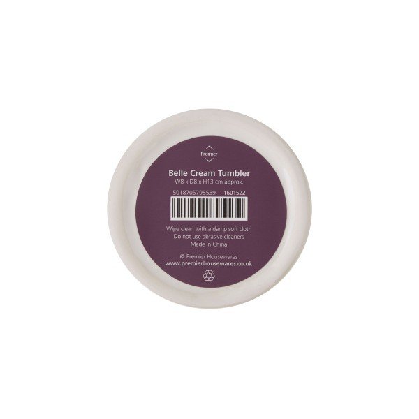 Krémový téglik z kameniny Premier Housewares Belle, 275 ml-image-3
