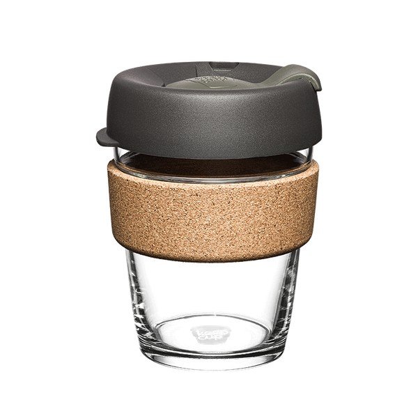 Čierno-hnedý cestovný hrnček 340 ml Brew Cork Nitro M – KeepCup