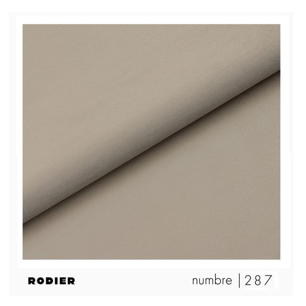 Svetlohnedá zamatová podnožka Tuil – Rodier-image-3