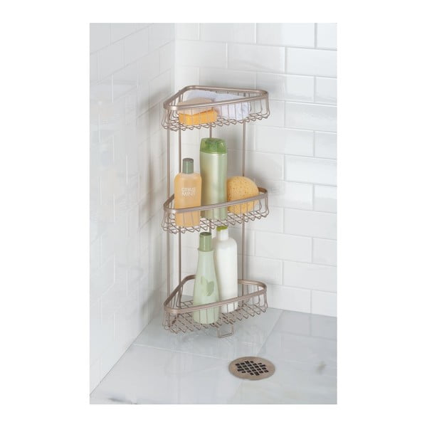 Rohový stojan do kúpeľne York Lyra-image-1