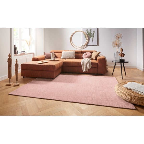 Ružový koberec Mint Rugs Supersoft, 120 x 170 cm-image-1