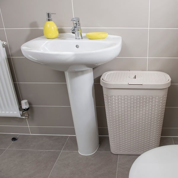 Béžový kôš na bielizeň Addis Calico, 40 l-image-3