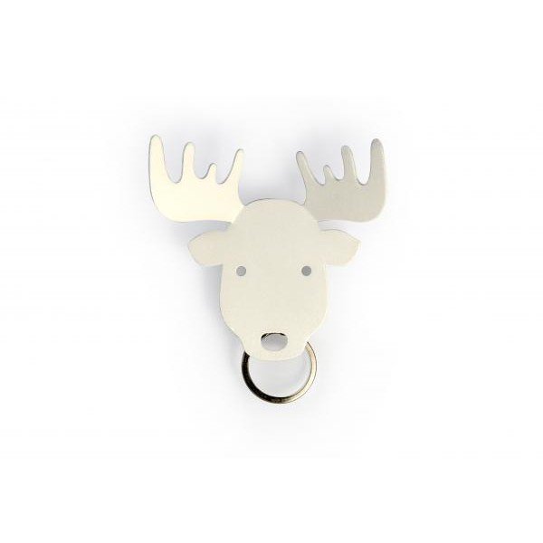 Vešiačik na kľúče QUALY Moose Key Holder, biely-image-3