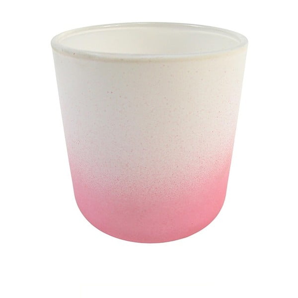 Bielo-ružový svietnik HF Living Candle