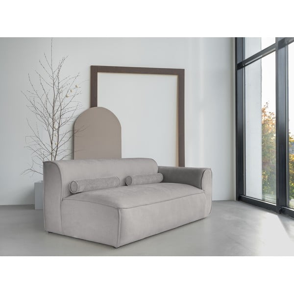 Svetlosivý modul pohovky (pravý roh) Flex Felix – Miuform-image-1