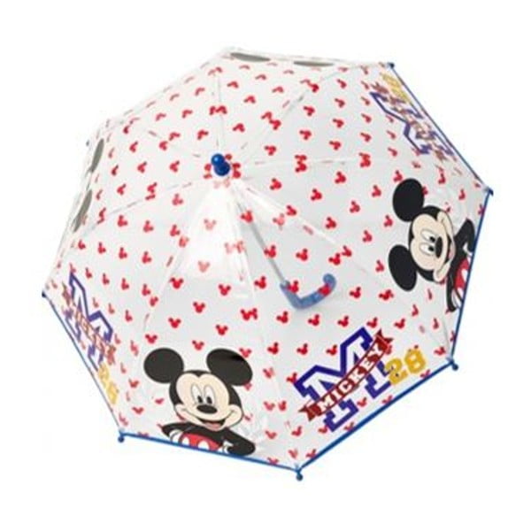 Detský transparentný dáždnik Mickey, ⌀ 67 cm