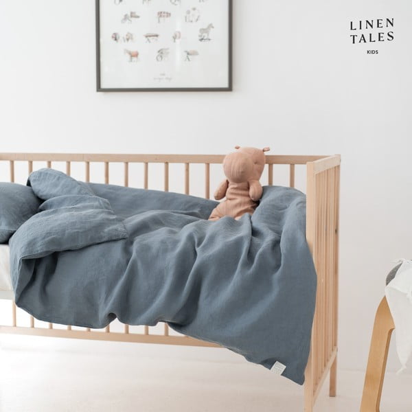 Ľanové detské obliečky na jednolôžko 140x200 cm - Linen Tales-image-2