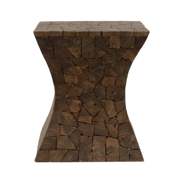 Stolička z teakového dreva HSM collection Mozaiek