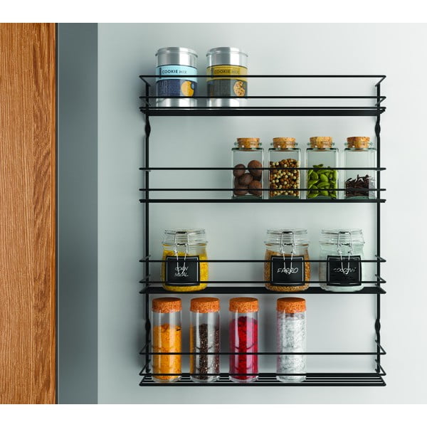 Nástenný organizér na koreničky z nehrdzavejúcej ocele – Metaltex-image-1