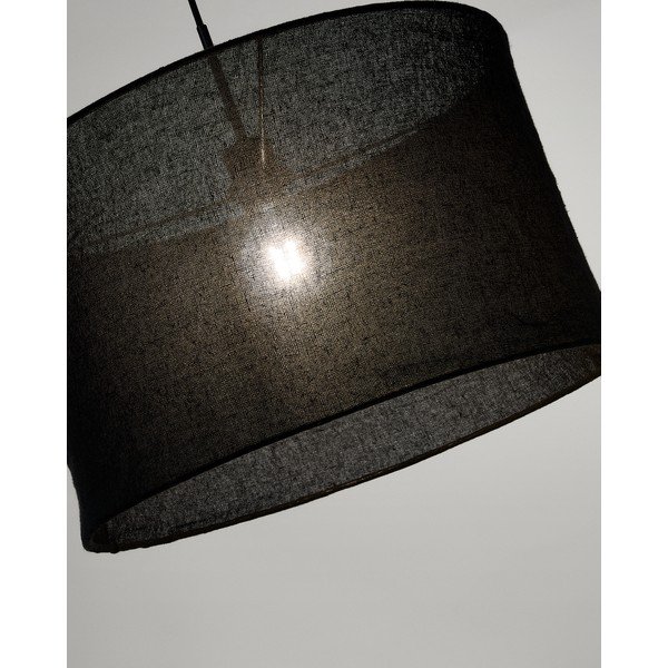 Čierne tienidlo ø 50 cm Mariela – Kave Home-image-4