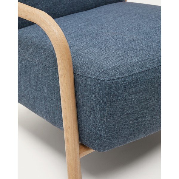 Modré kreslo Sylo – Kave Home-image-4
