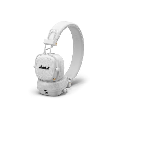 Biele bezdrôtové slúchadlá Marshall Major III-image-2