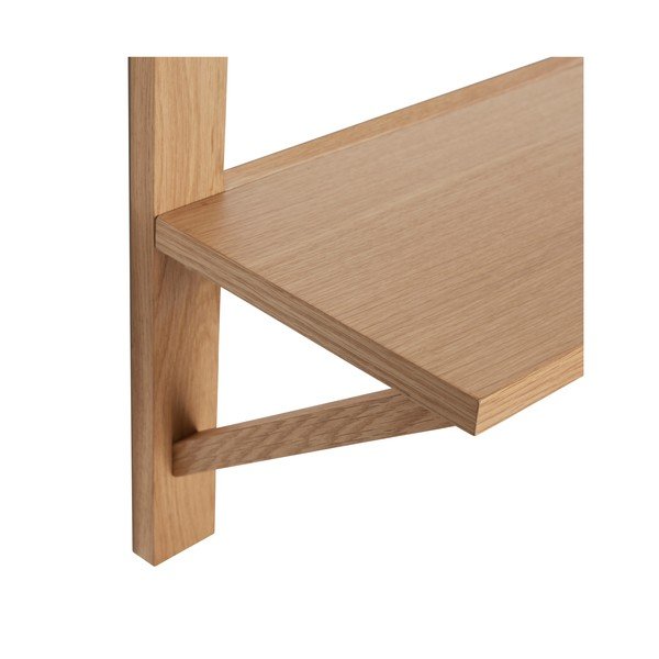 Poschodová polica v dekore duba v prírodnej farbe 70 cm Triarch – Hübsch-image-2