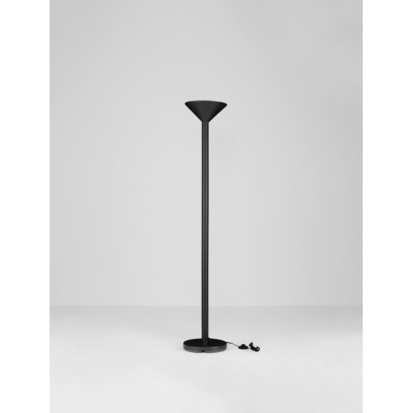 Matne čierna kovová stojacia lampa (výška  165 cm) Tazu – Nova Luce-image-4