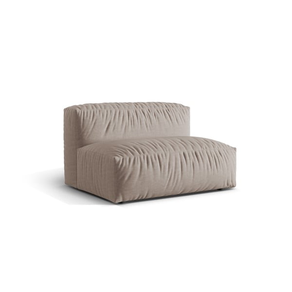 Béžový modul pohovky (stredový diel) Martina – Micadoni Home-image-1