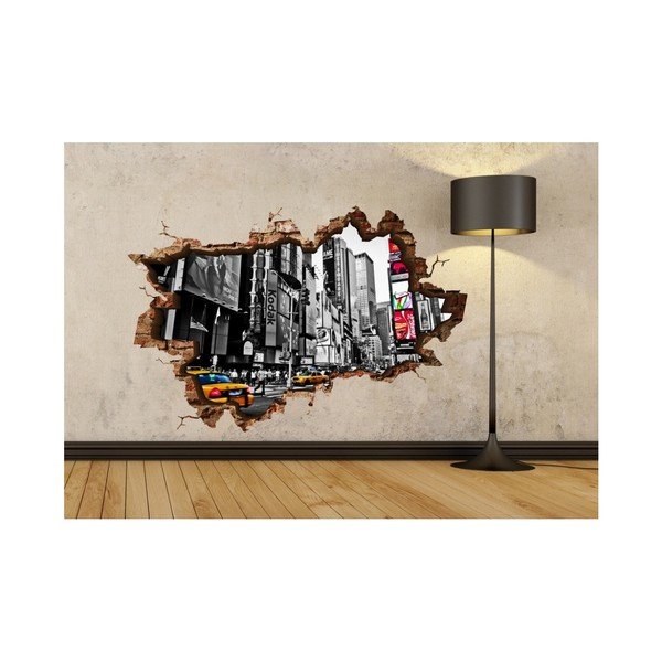 Nástenná samolepka 3D Art Niels, 70 × 45 cm