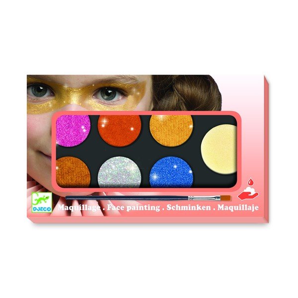 Set maľovanie na tvár Djeco Glitter-image-1