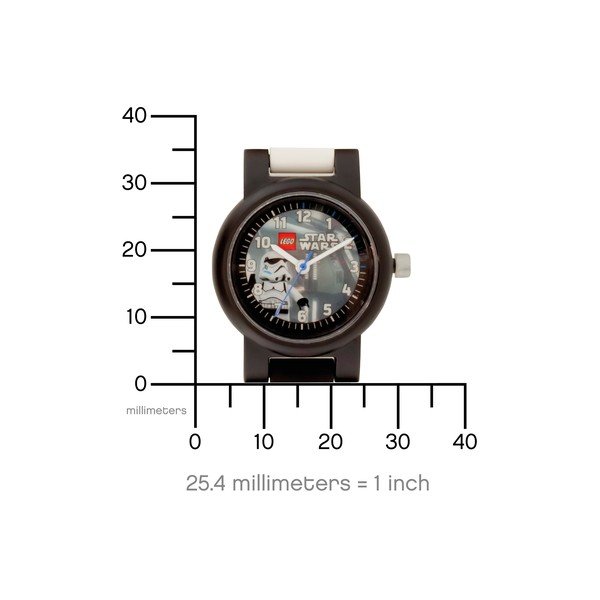 Čierno-biele hodinky LEGO® Star Wars Stormtrooper-image-2