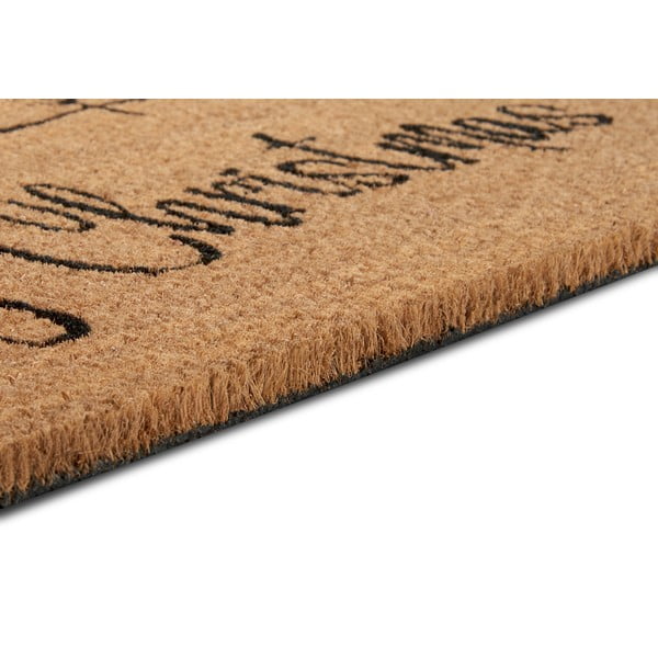 Rohožka s vianočným motívom z kokosového vlákna 45x75 cm – Hanse Home-image-4