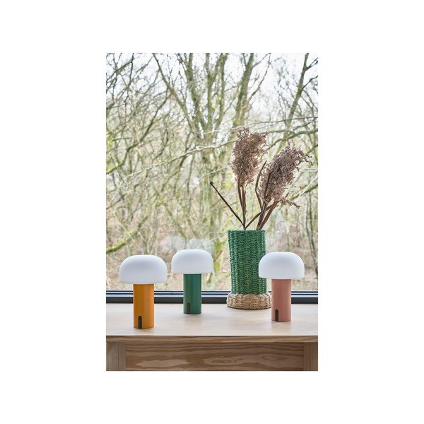 Biela/ružová LED stolová lampa (výška  22,5 cm) Styles – Villa Collection-image-4