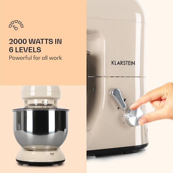 Béžový kuchynský robot Klarstein Bella-image-1